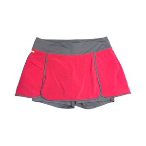 Lolë Size Small Miles Skort Pink Tennis Golf Running Pickleball Yoga Travel